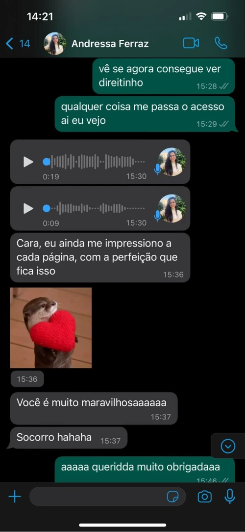Depoimento Andressa Ana