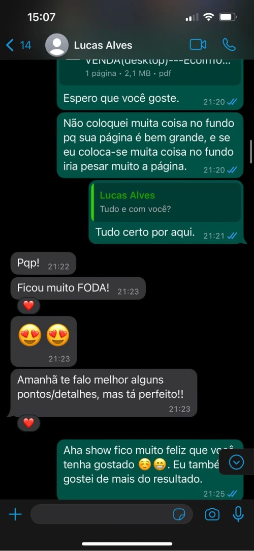 Depoimento Lucas