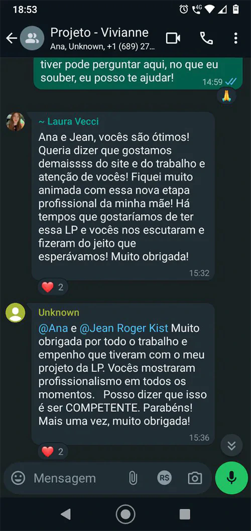 Depoimento Vivianne e Laura1