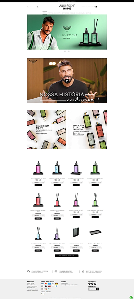 Ecommerce Julio Rocha Home