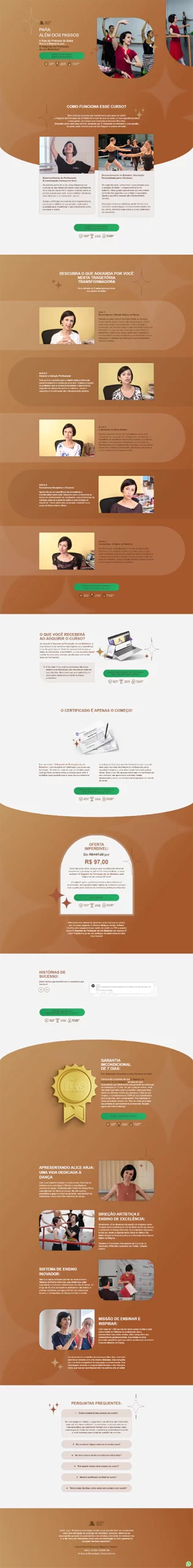 Landing Page Danca para Professores Segredo scaled